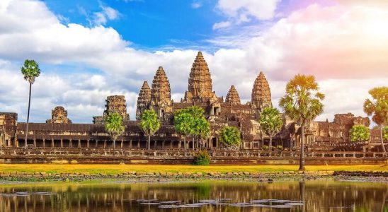 Thời tiết trong xanh vào mùa khô