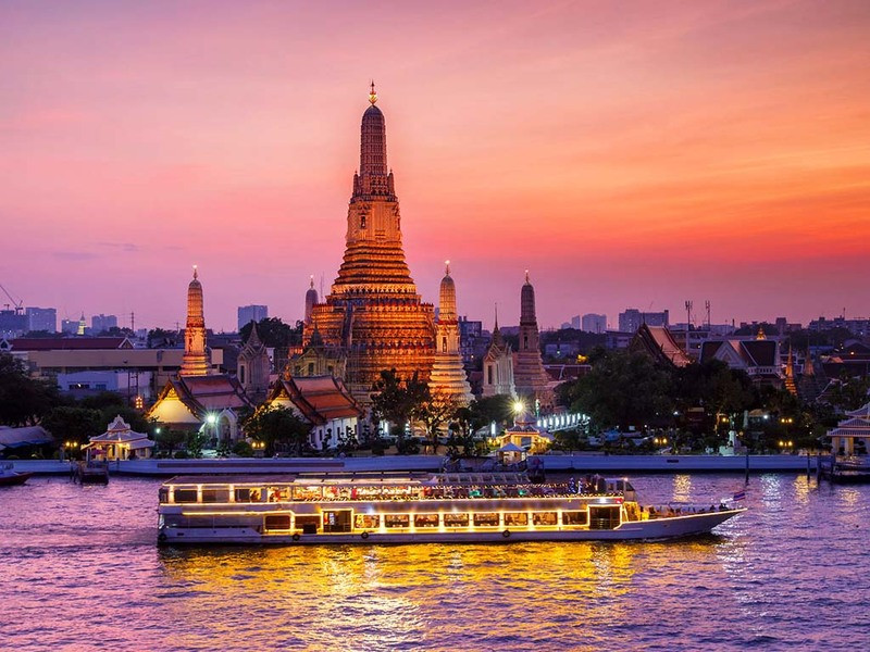 Dòng sông Chao Phraya - biểu tượng của thành phố Bangkok