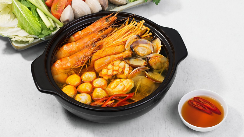 Tom Yum Hot Pot