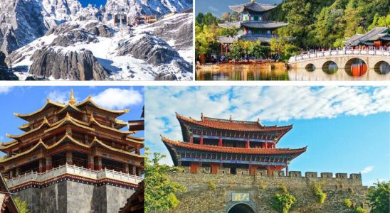 Núi Tuyết Ngọc Long - Thành cổ Lệ Giang - Thành cổ Đại Lý - Thành cổ Dukezong