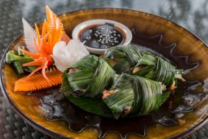 Món Gai Haw Bai Toey
