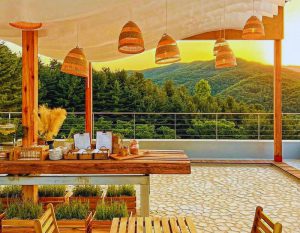 Thưởng thức cà phê tại Pocheon