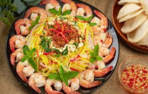 gỏi đu đủ Tomyum