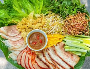 Bánh tráng thịt heo